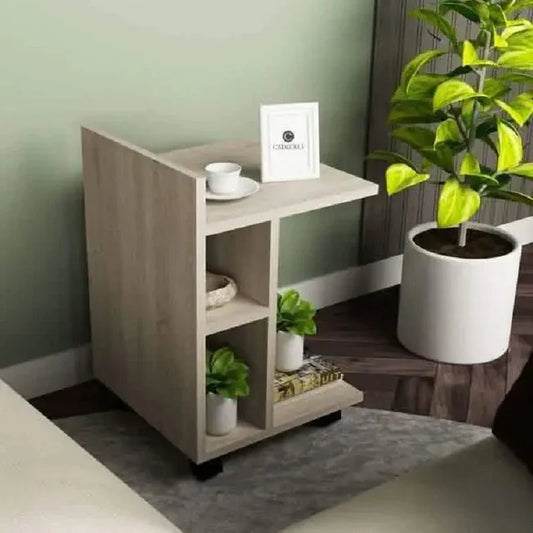 ترابيزة جانبية ام دي اف، 40*40*62 سم