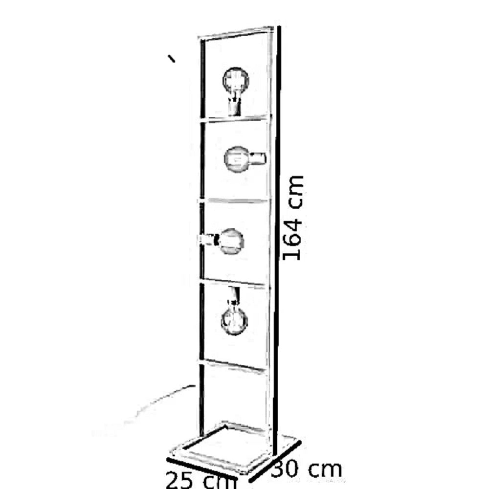 أباجورة أرضية ستيل، 25*30*164 سم
