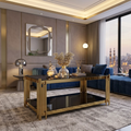 ترابيزة قهوة ستيل، 120*60*45 سم