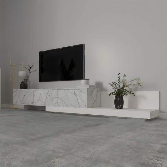 ترابيزة تليفزيون ام دي اف، 220*30*40 سم