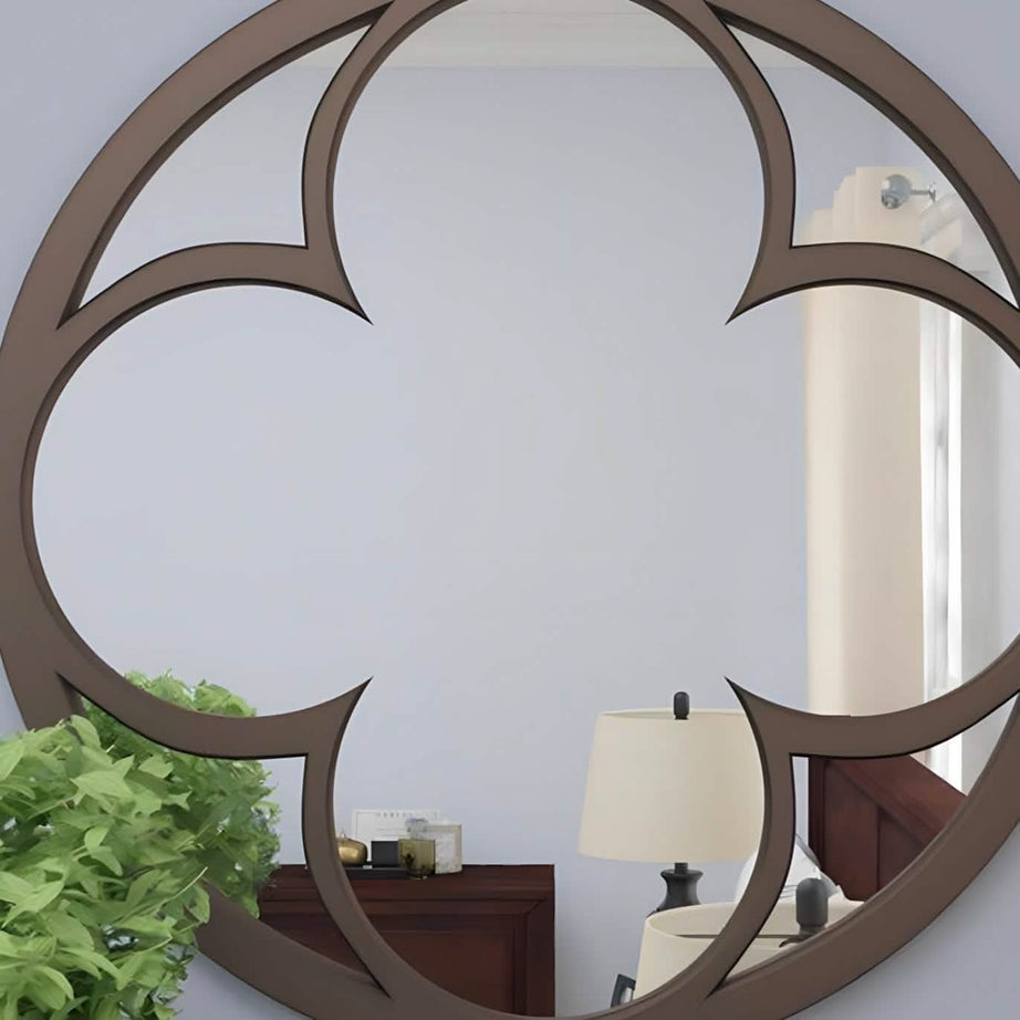 مرايا حائط ام دي اف، 60*60 سم