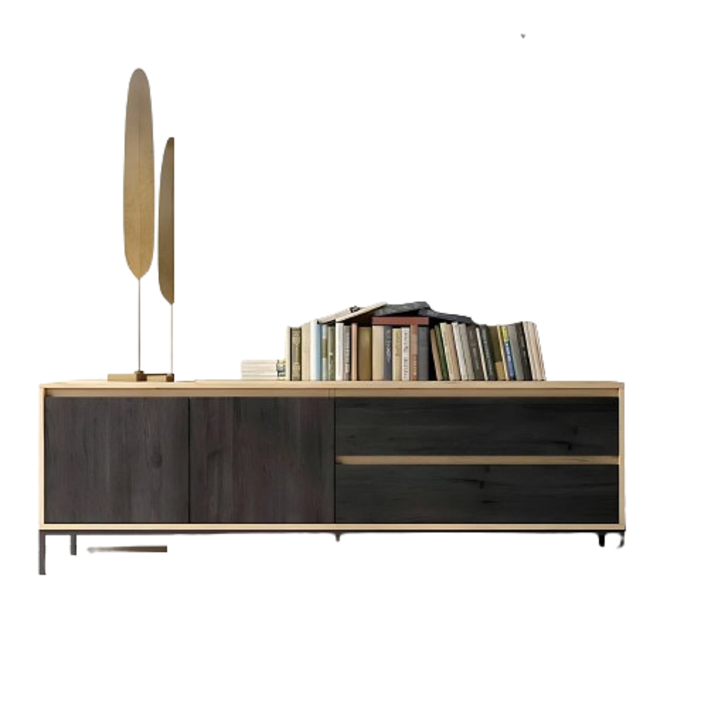 بوفيه خشب ام دي اف، 160*40*75 سم