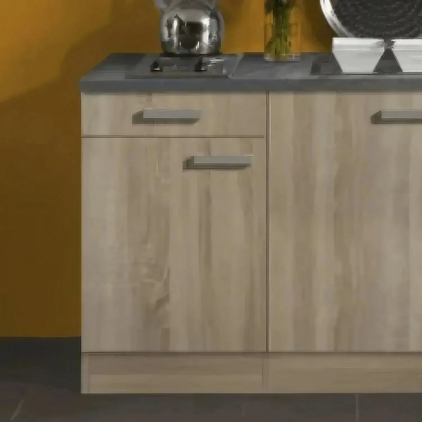 مطبخ ام دي اف أسباني، قطعتين