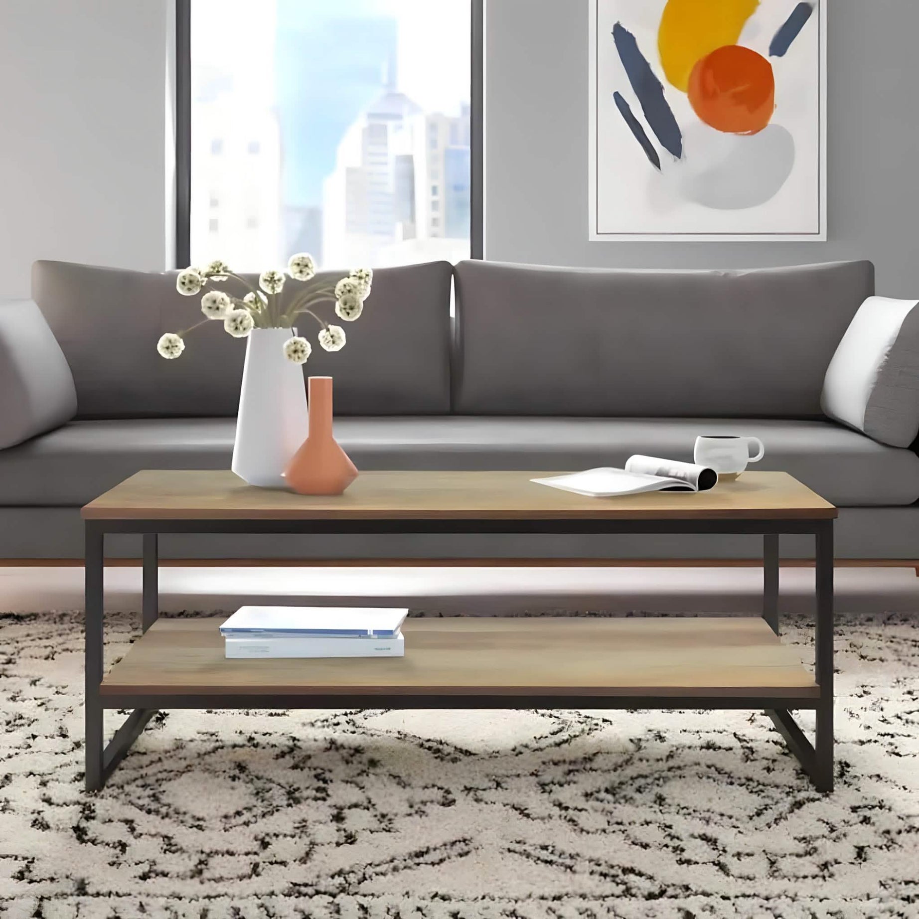 ترابيزة قهوة 80* 40*45 سم - ZAH28