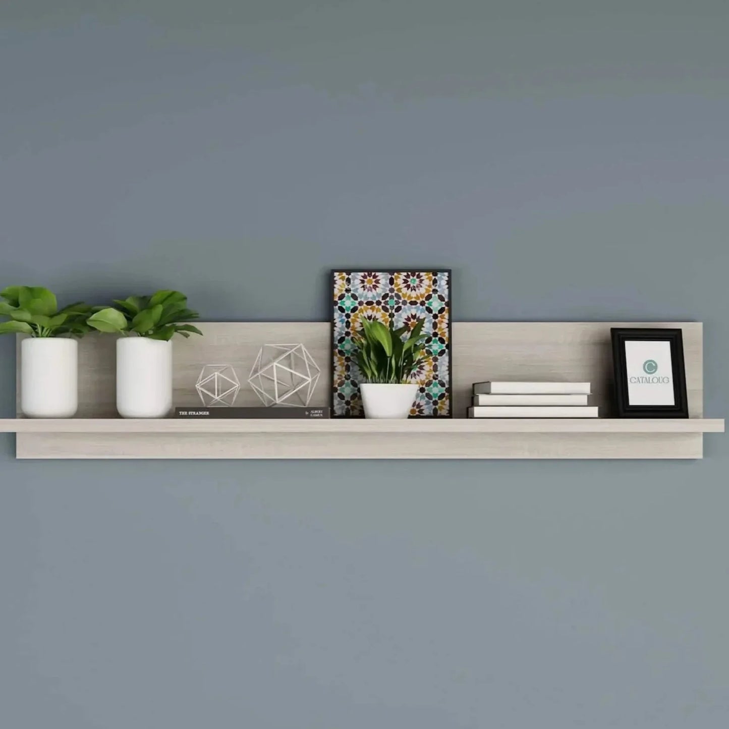 رف خشب، 100*15*20 سم