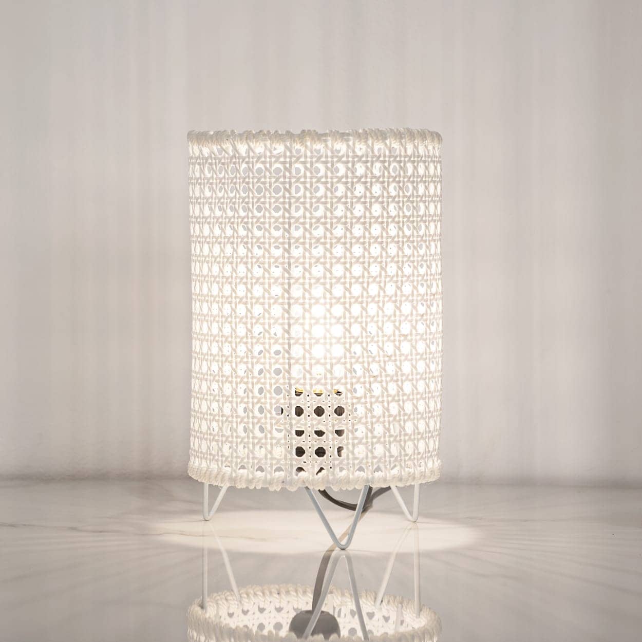 أباجورة راتان، 16*22 سم