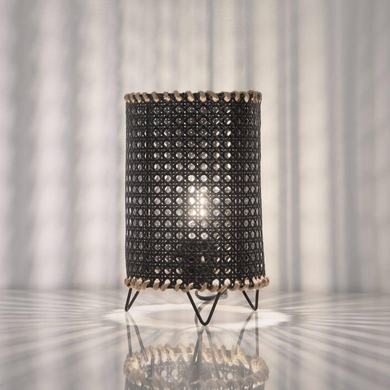 أباجورة راتان، 16*22 سم