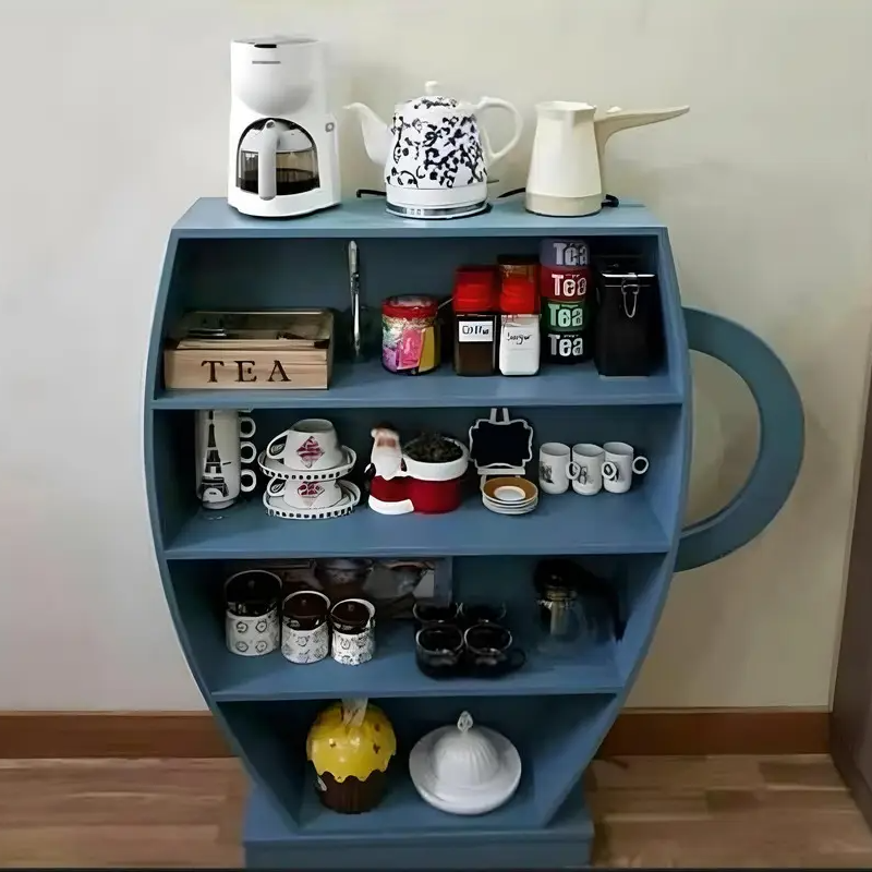 كوفي كورنر خشب كونتر، 110*25*120 سم