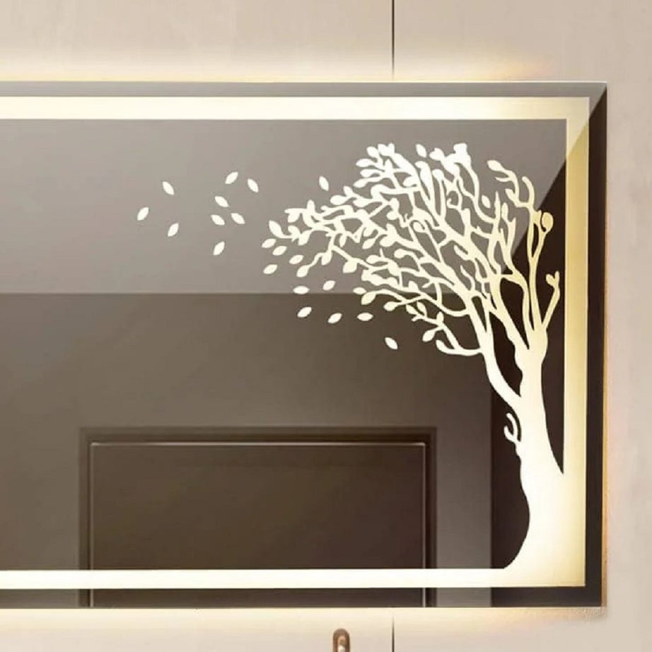 مرايا ليد جريش، 80*60 سم