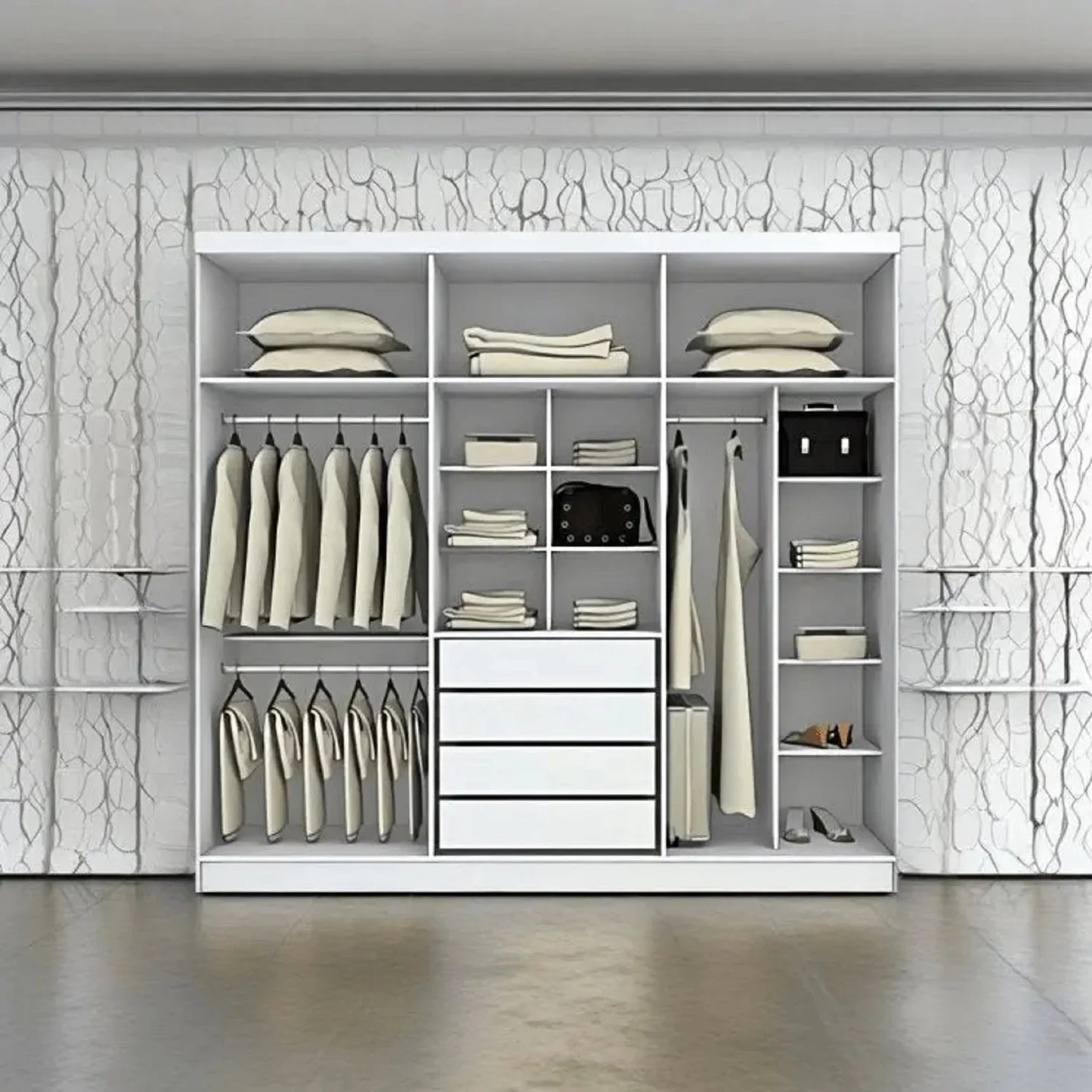 دريسينج خشب ام دي اف، 240*55*220 سم