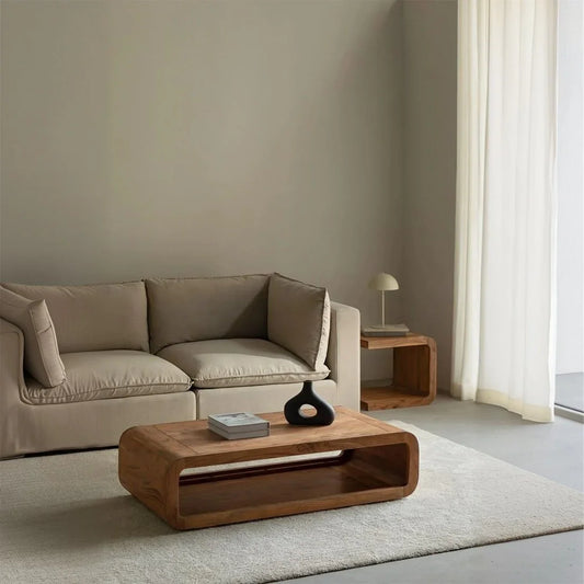 ترابيزة قهوة خشب كونتر، 90*50*45 سم