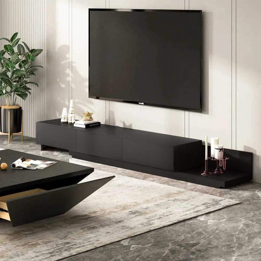 ترابيزة تليفزيون خشب ام دي اف، 240*40*40 سم