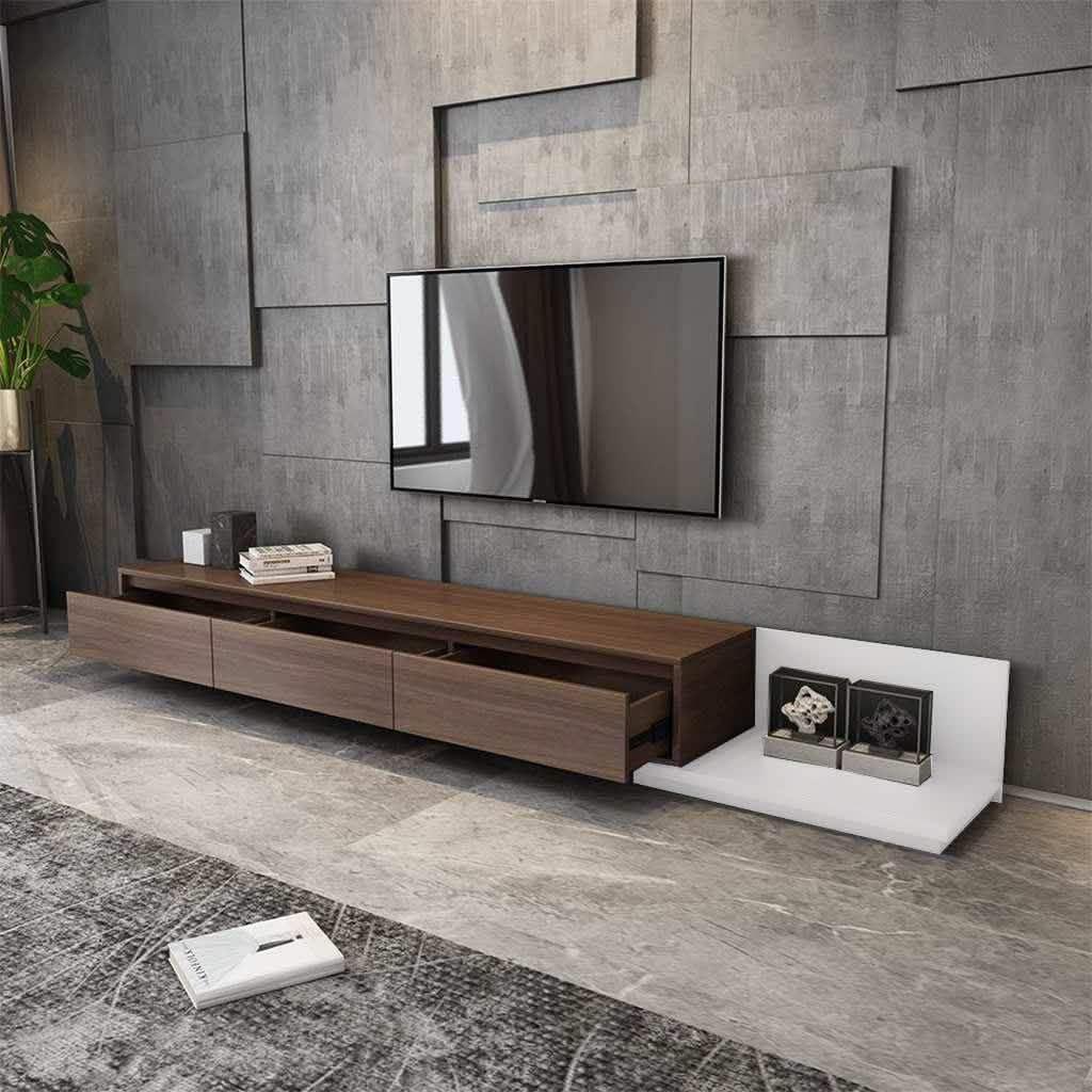 ترابيزة تليفزيون خشب ام دي اف، 240*40*40 سم