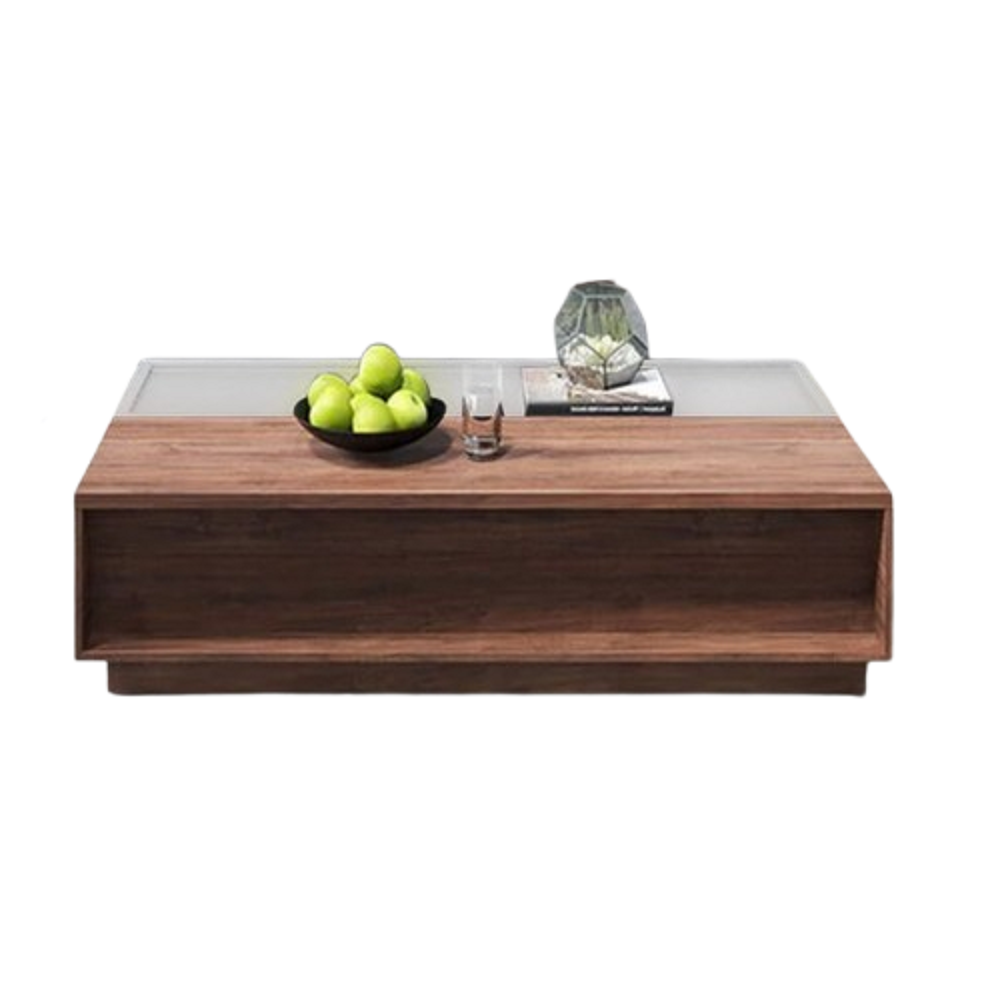 ترابيزة قهوة خشب ام دي اف، 100*50*40 سم