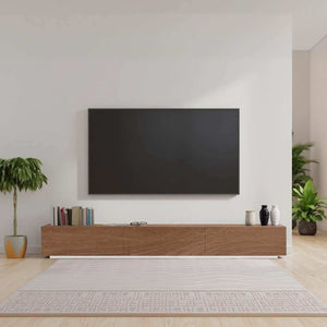 ترابيزة تليفزيون خشب ام دي اف، 160*30*40 سم