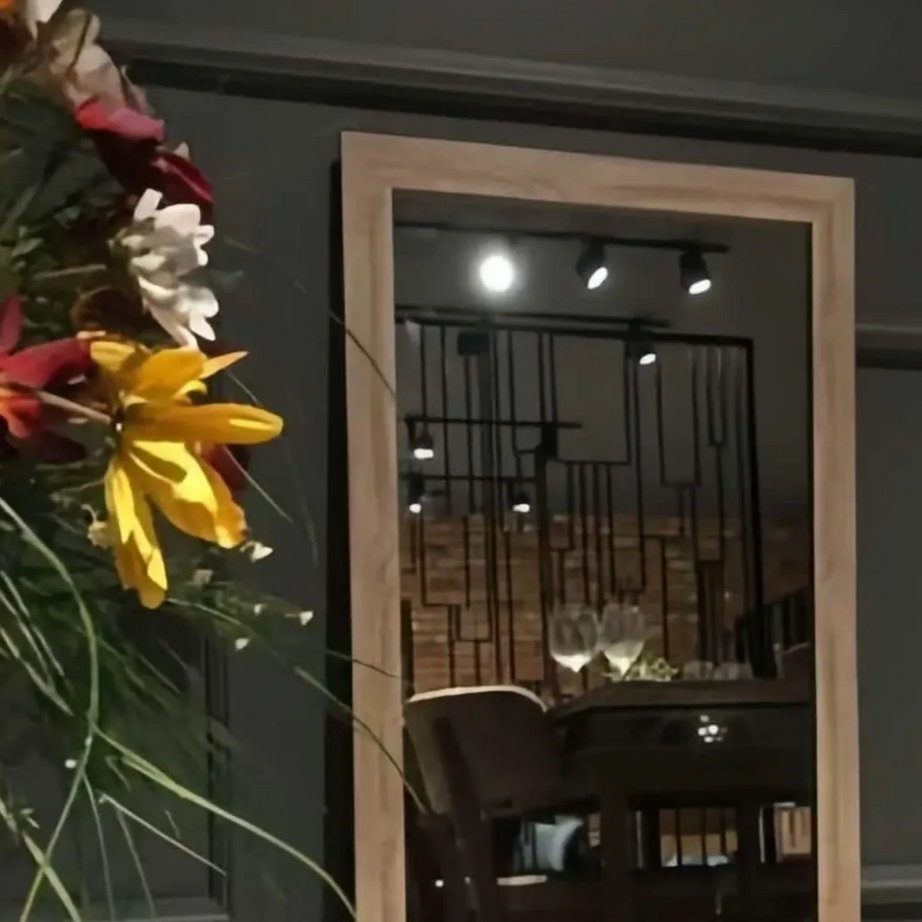 مرايا بإطار خشب، 80*200 سم