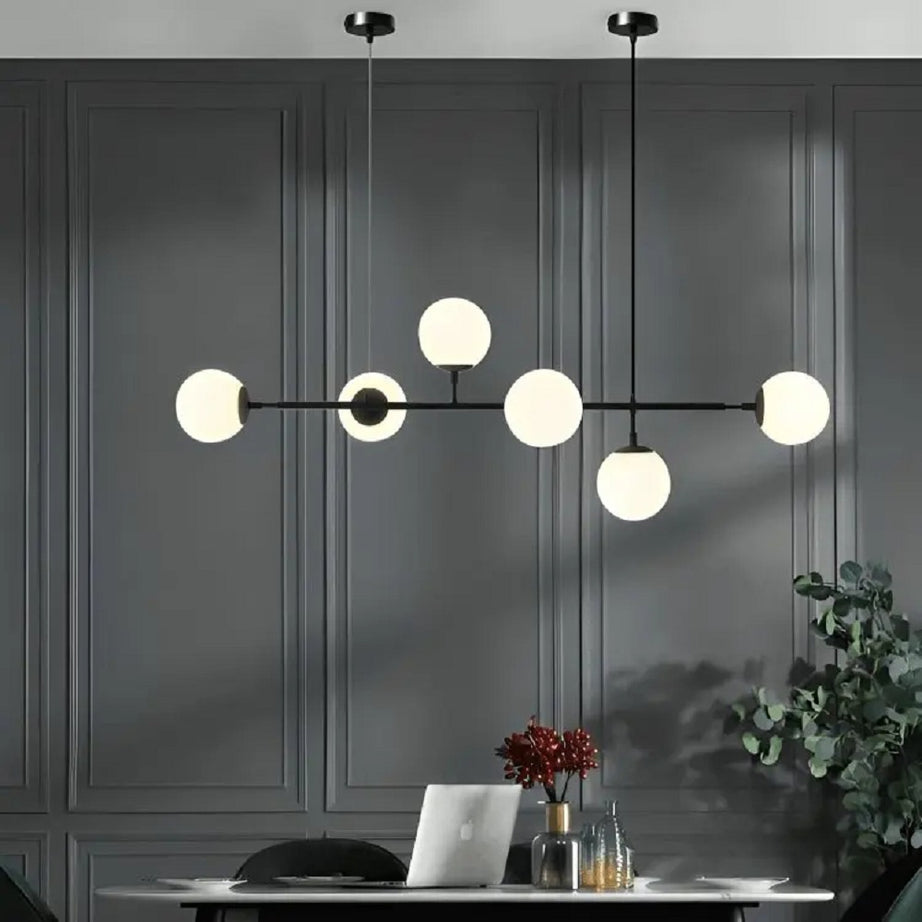 نجفة ستيل و زجاج، 120*150 سم