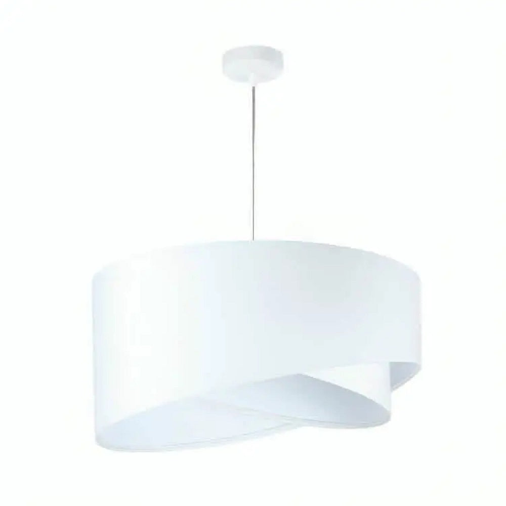 نجفة معدن، 70*50 سم - أبيض