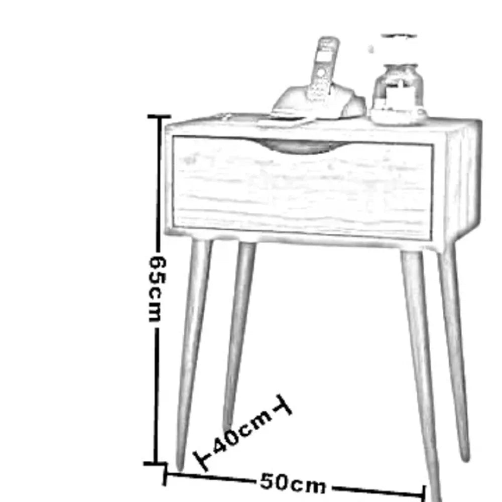 كومود خشب ام دي اف، 50*40*65 سم