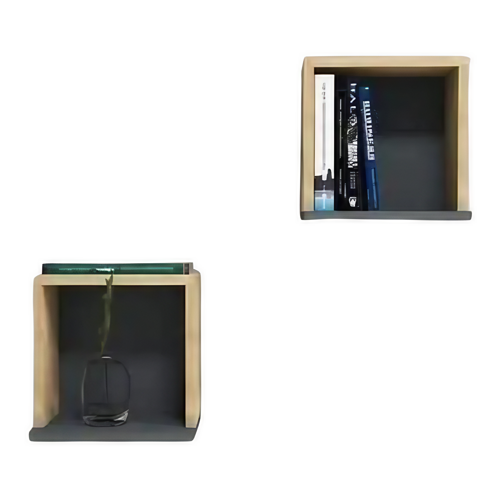 رف ام دي اف، 30*20*30 سم - قطعتين