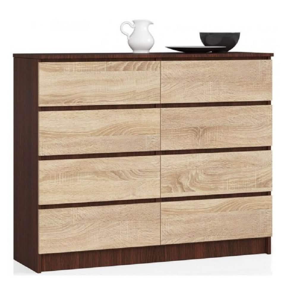 وحدة أدراج خشب ام دي اف، 120*40*100 سم