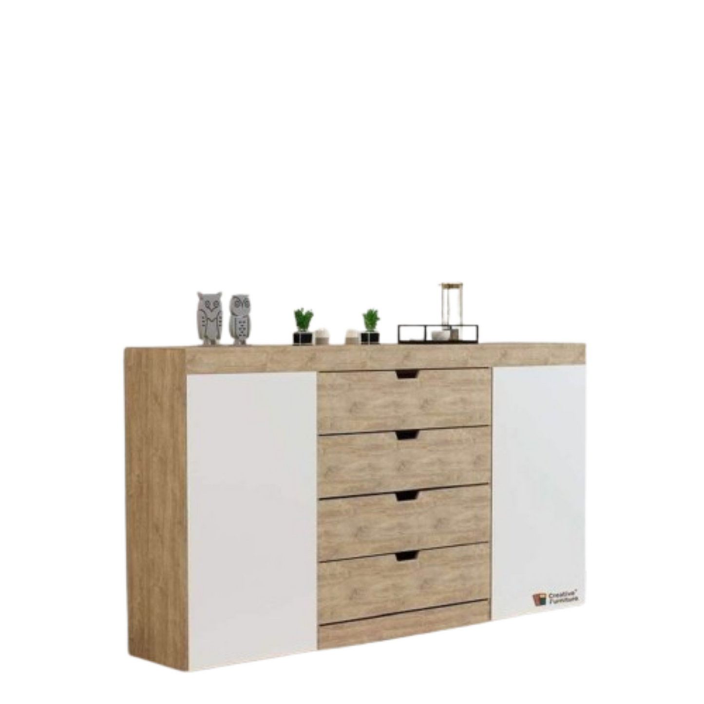 بوفيه خشب ام دي اف، 160*40*80 سم