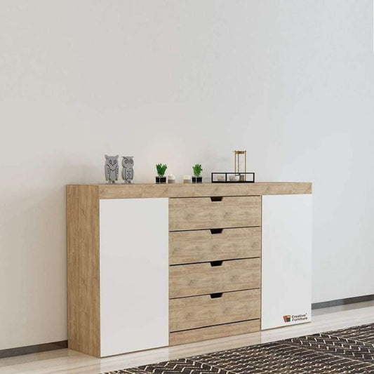 بوفيه خشب ام دي اف، 160*40*80 سم