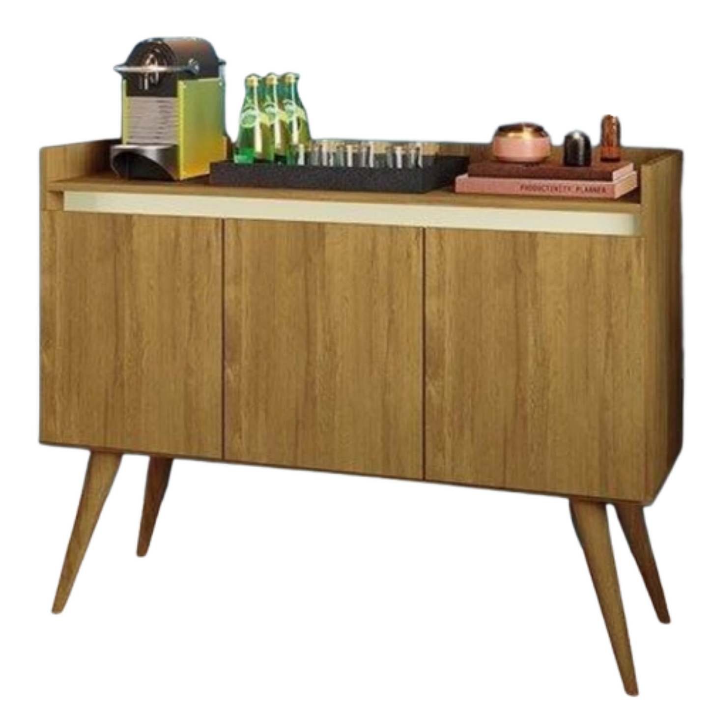 بوفيه خشب ام دي اف، 120*40*85 سم