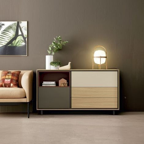 بوفيه خشب ام دي اف، 160*40*90 سم