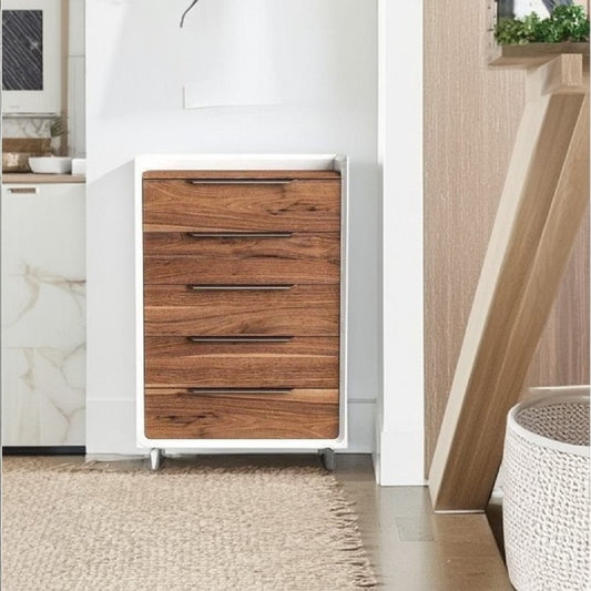 وحدة أدراج خشب ام دي اف، 60*40*120 سم