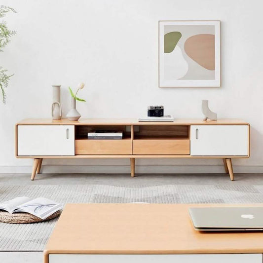 ترابيزة تليفزيون خشب ام دي اف، 160*30*50 سم