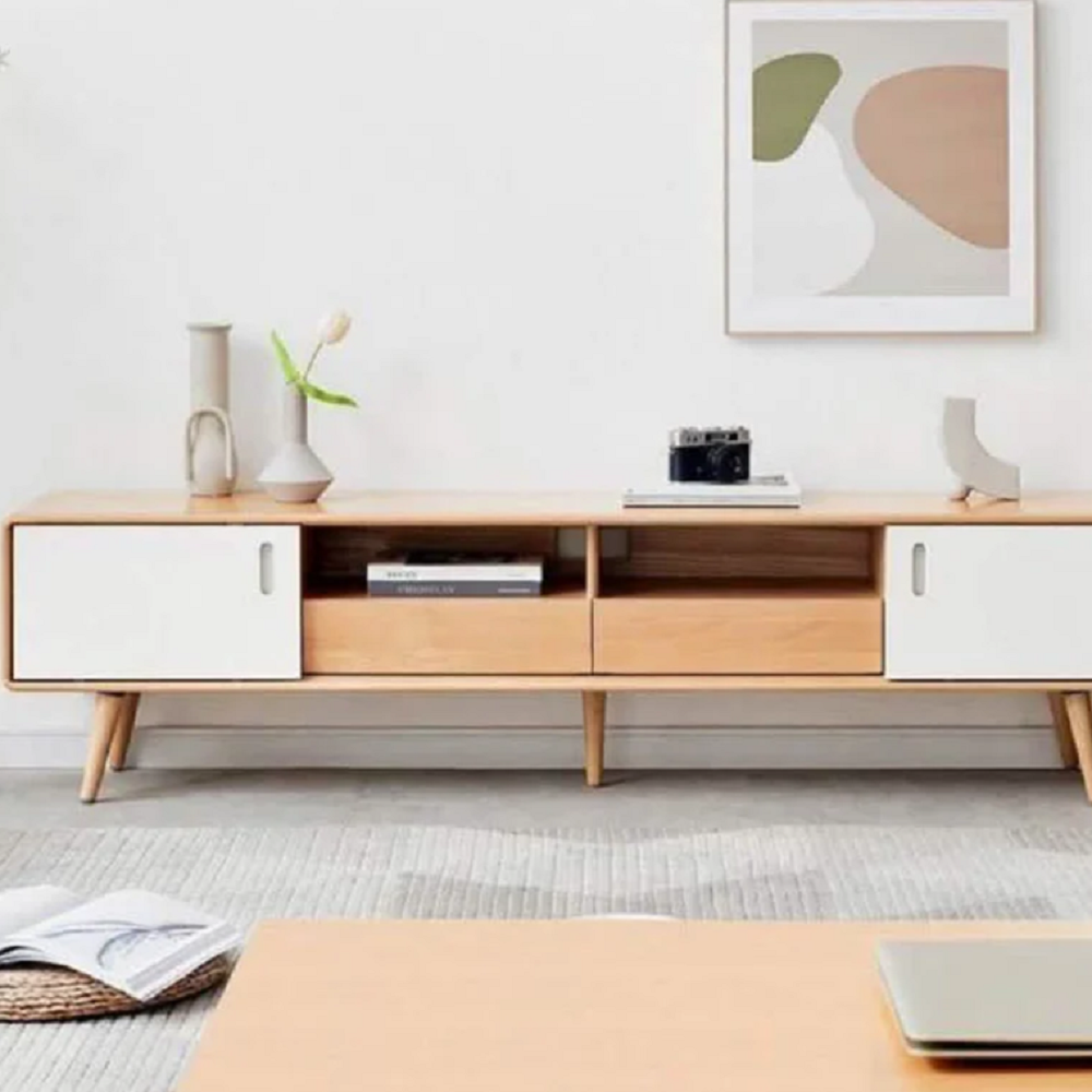 ترابيزة تليفزيون خشب ام دي اف، 160*30*50 سم