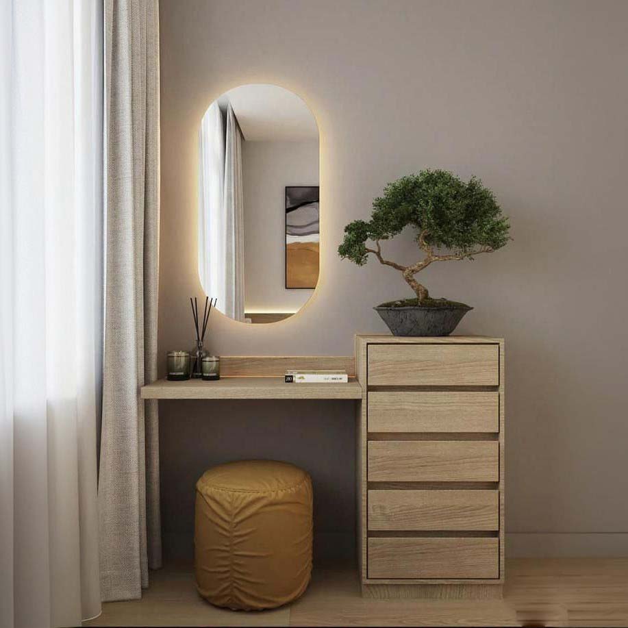 تسريحة خشب ام دي اف، 120*40*80 سم