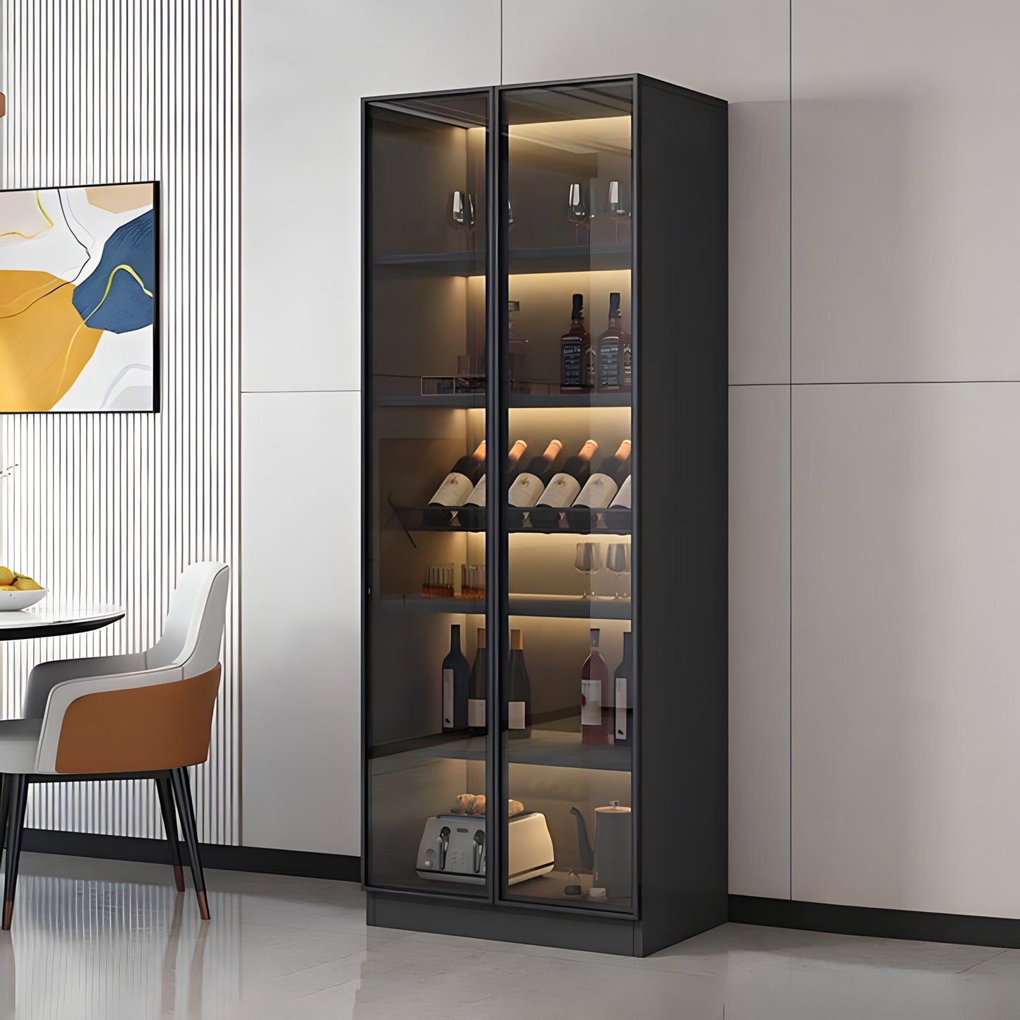 نيش خشب ام دي اف، 80*40*180 سم