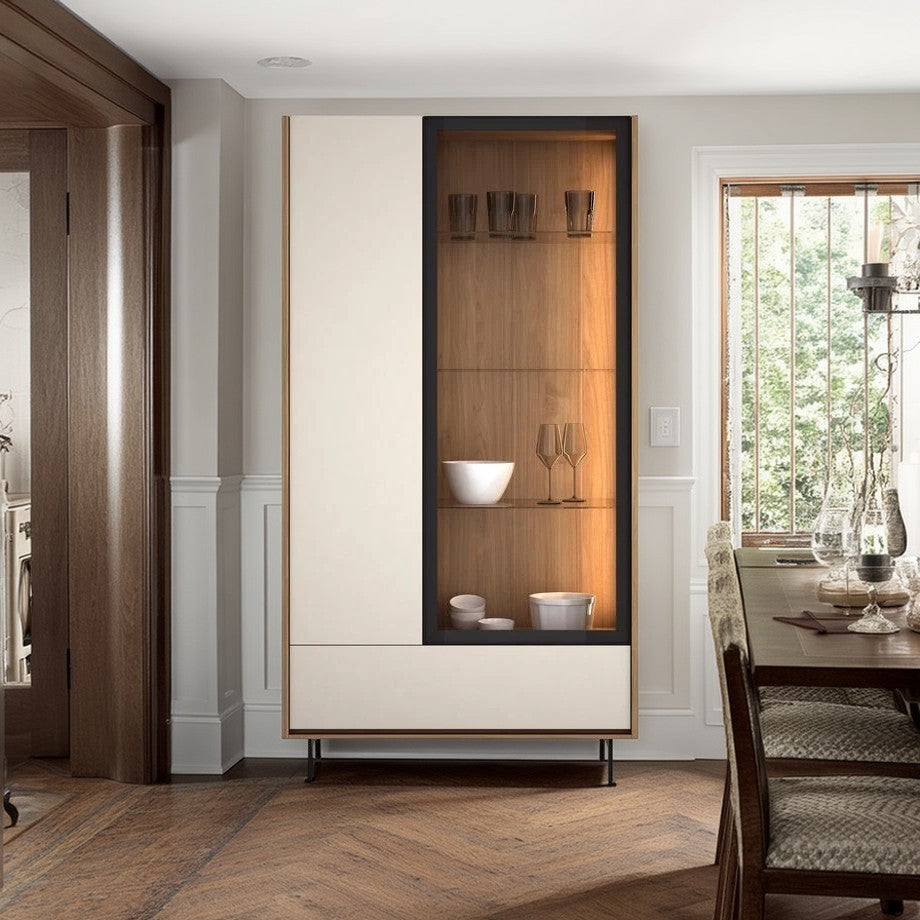 نيش خشب ام دي اف، 100*40*180 سم