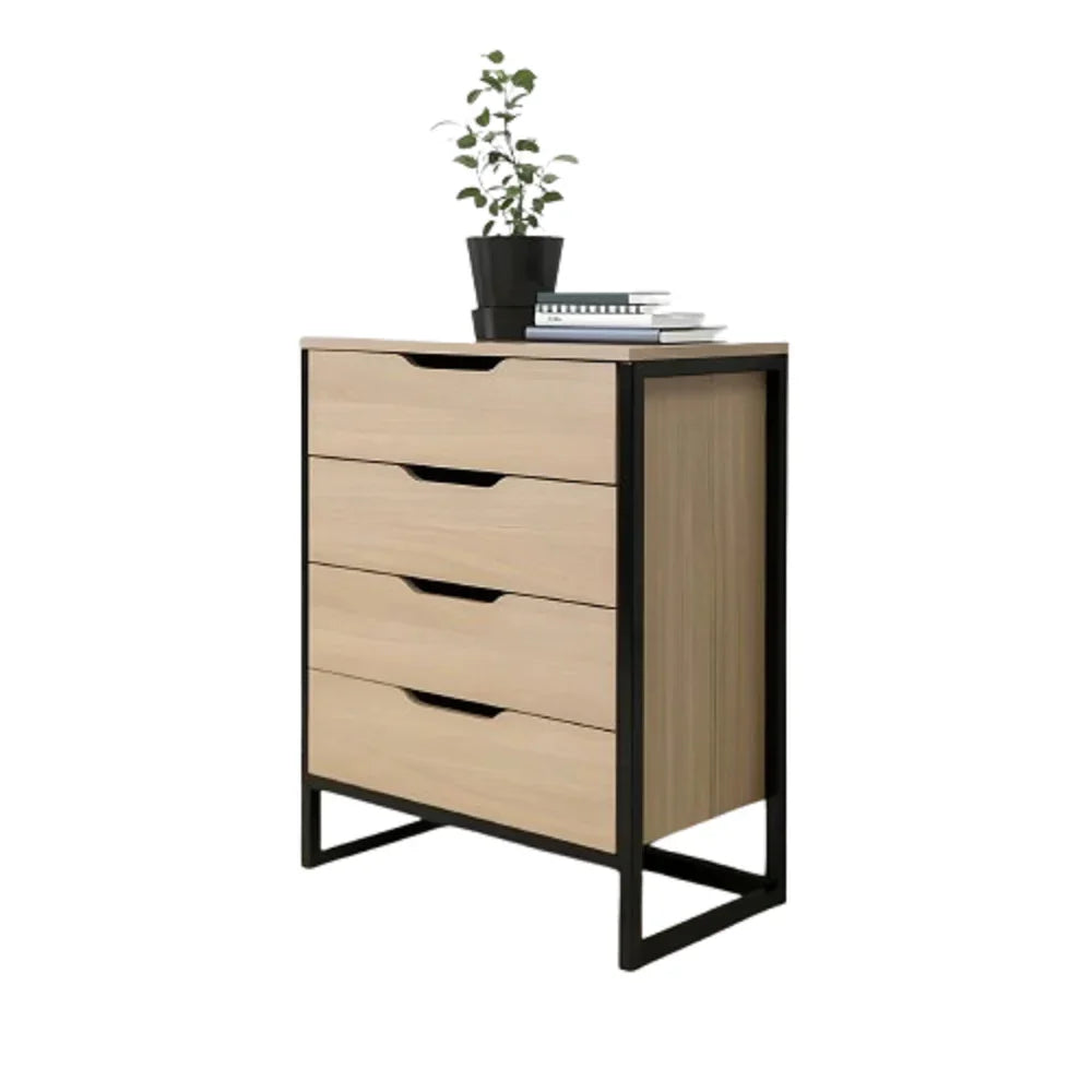 وحدة أدراج خشب ام دي اف، 60*40*90 سم