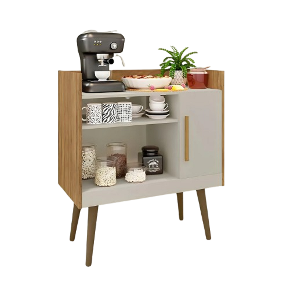 كوفي كورنر خشب ام دي اف، 80*40*90 سم