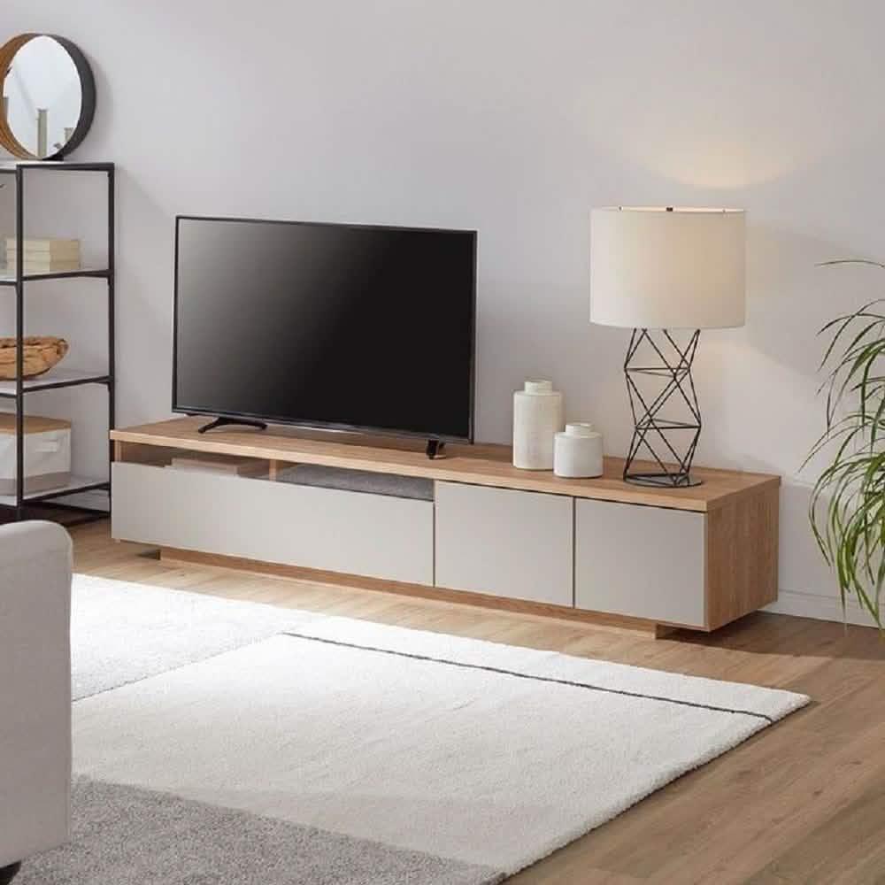 ترابيزة تليفزيون خشب ام دي اف، 180*40*40 سم