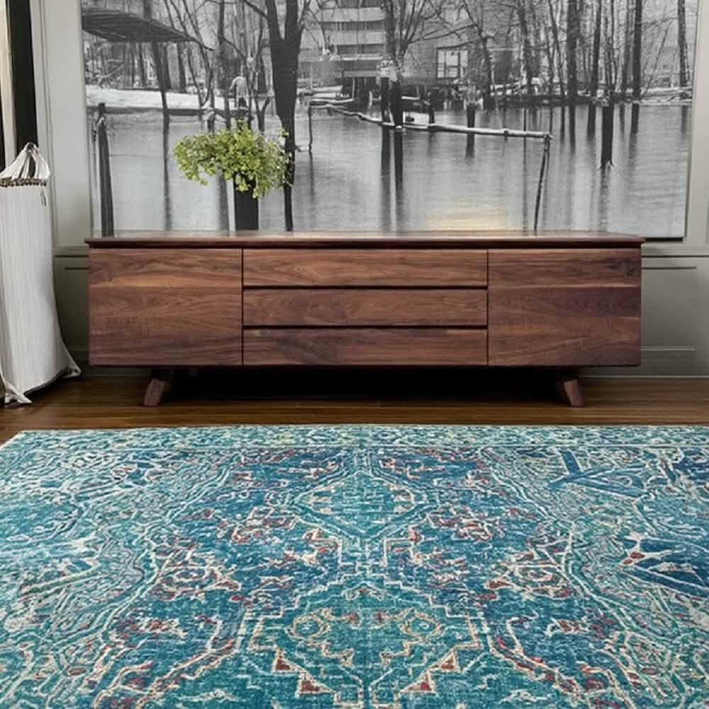 ترابيزة تليفزيون خشب ام دي اف، 160*40*50 سم