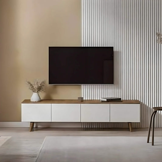 ترابيزة تليفزيون خشب ام دي اف، 180*30*40 سم