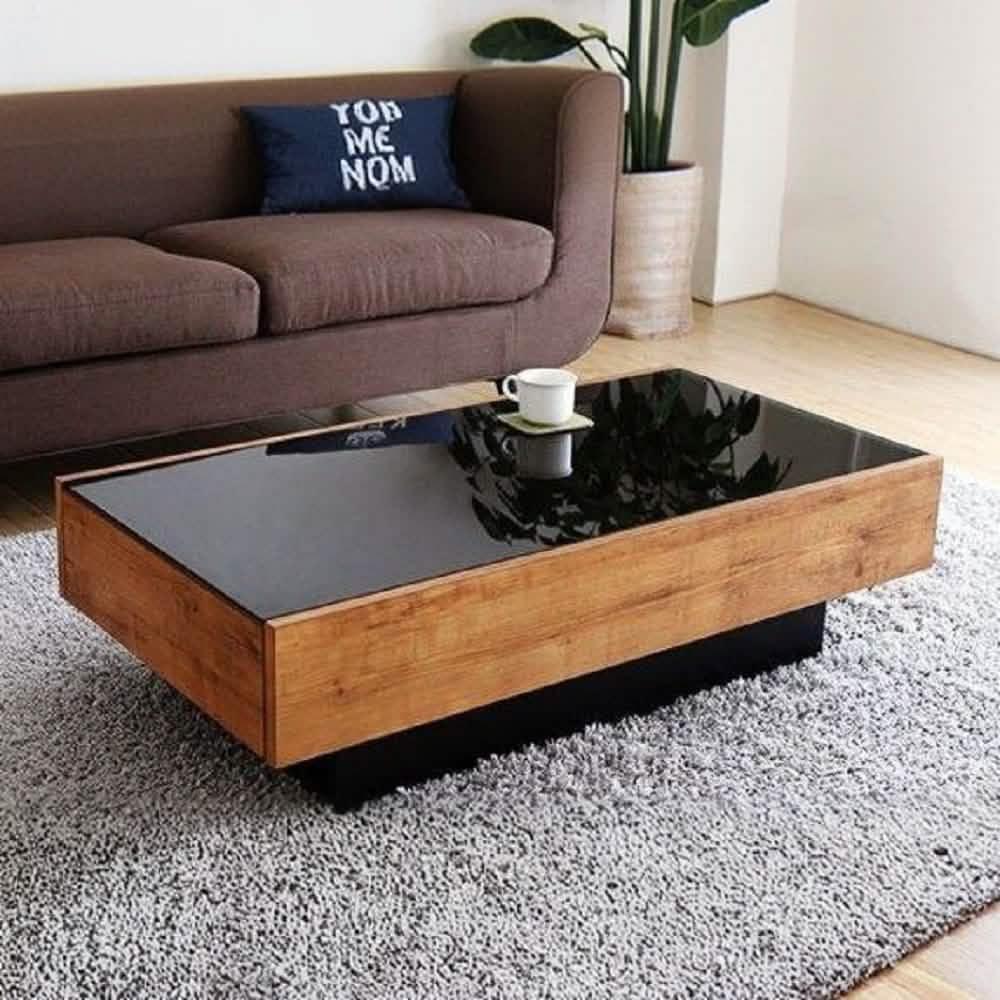 ترابيزة قهوة خشب ام دي اف، 90*60*30 سم