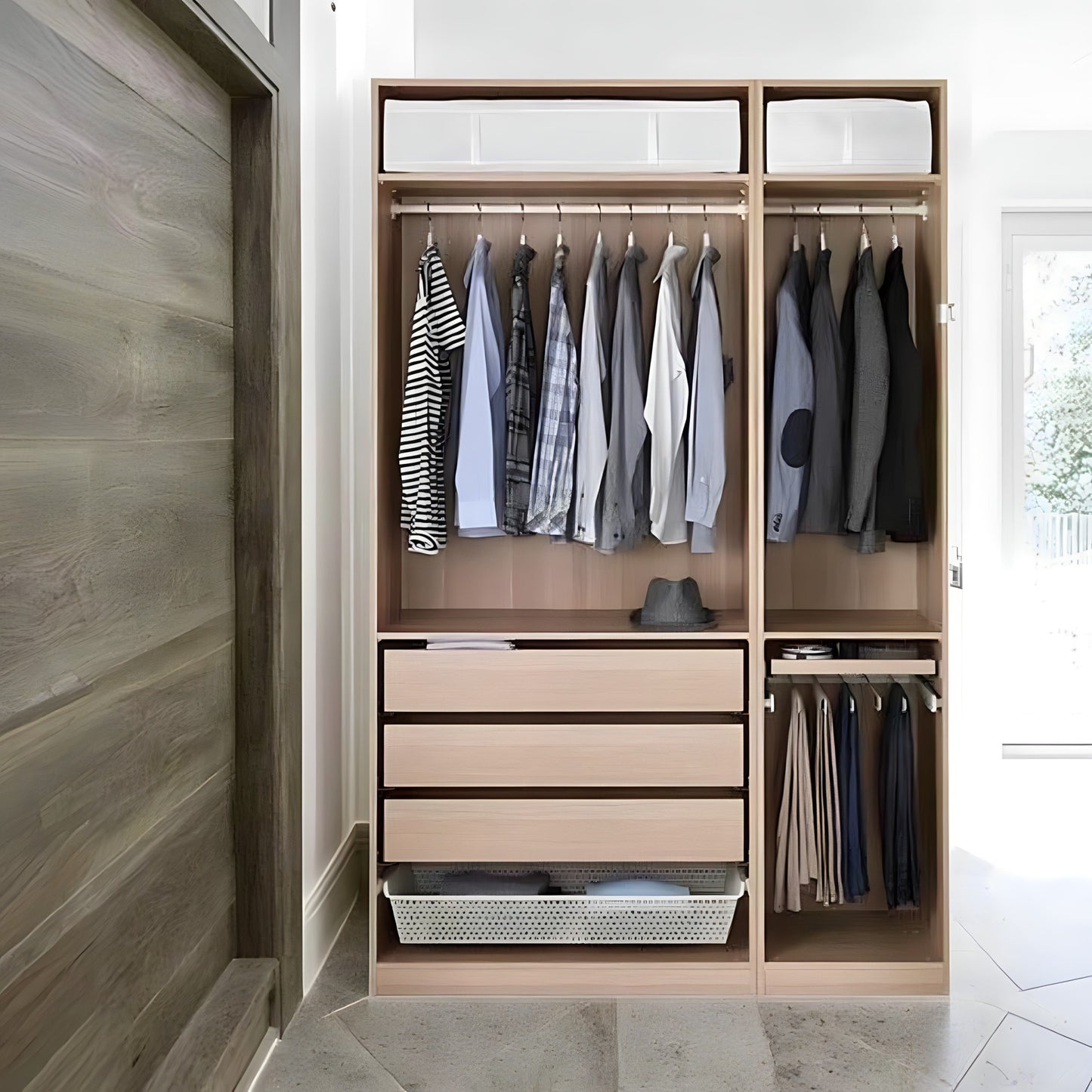 دريسنج خشب ام دي اف، 120*40*200 سم