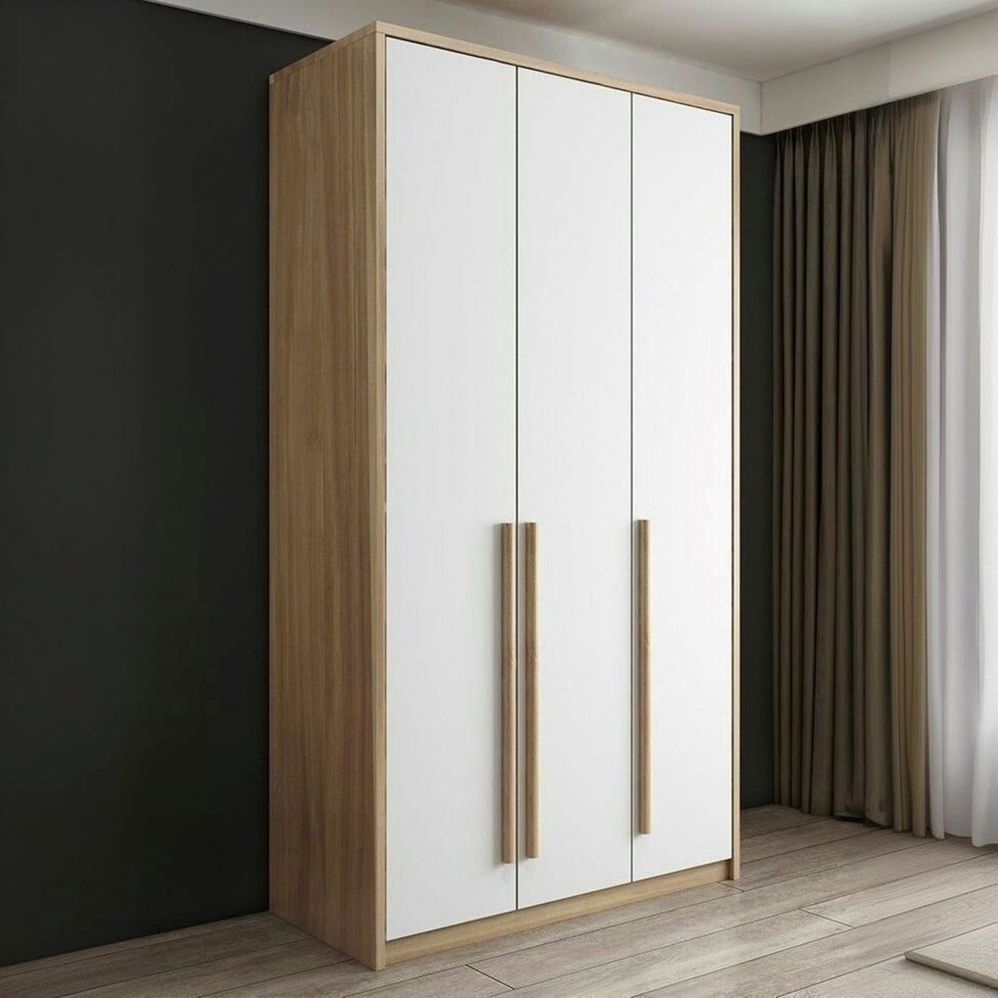 دولاب خشب ام دي اف، 150*40*200 سم