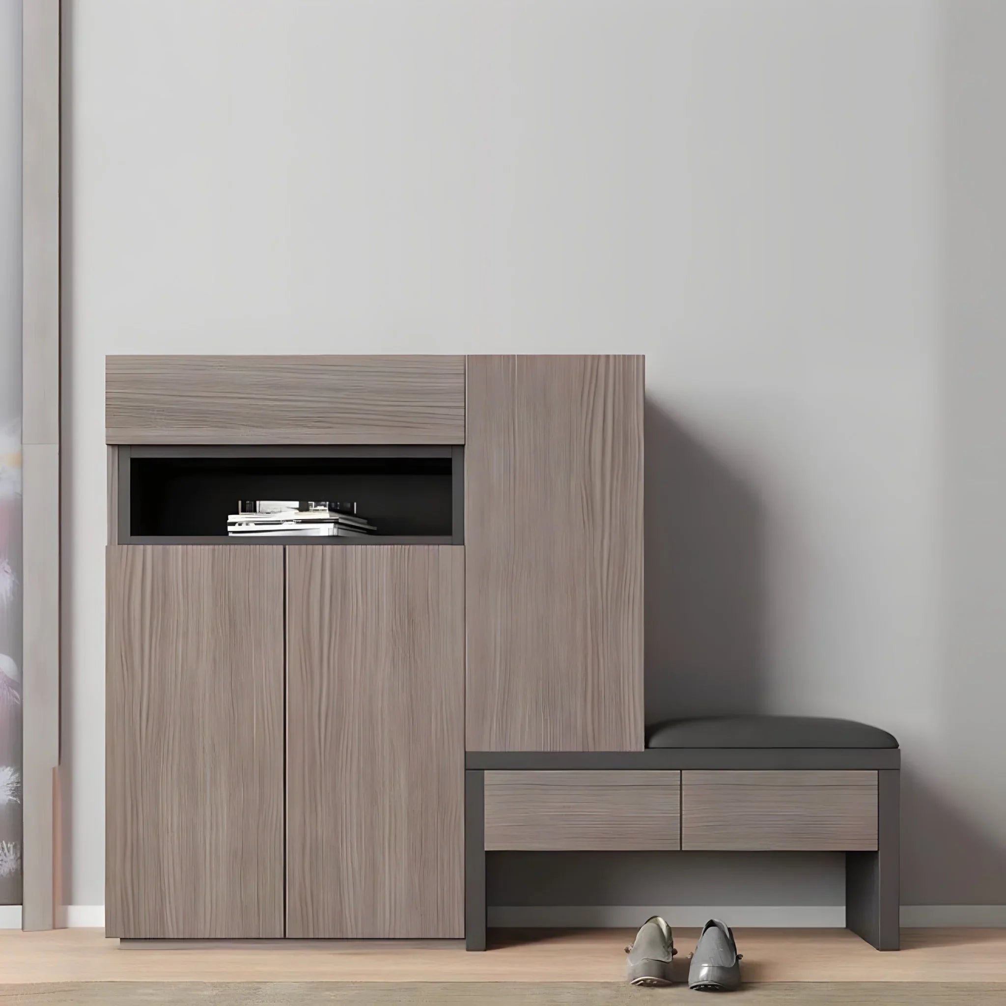 جزامة خشب ام دي اف، 140*30*120 سم