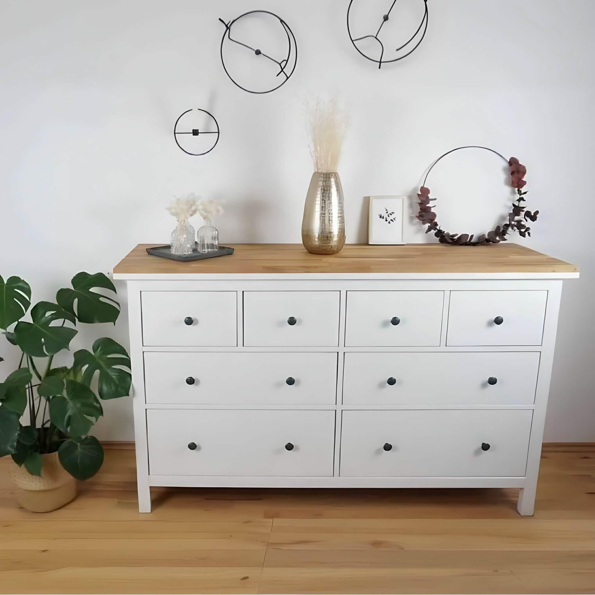 وحدة أدراج خشب ام دي اف، 160*40*80 سم