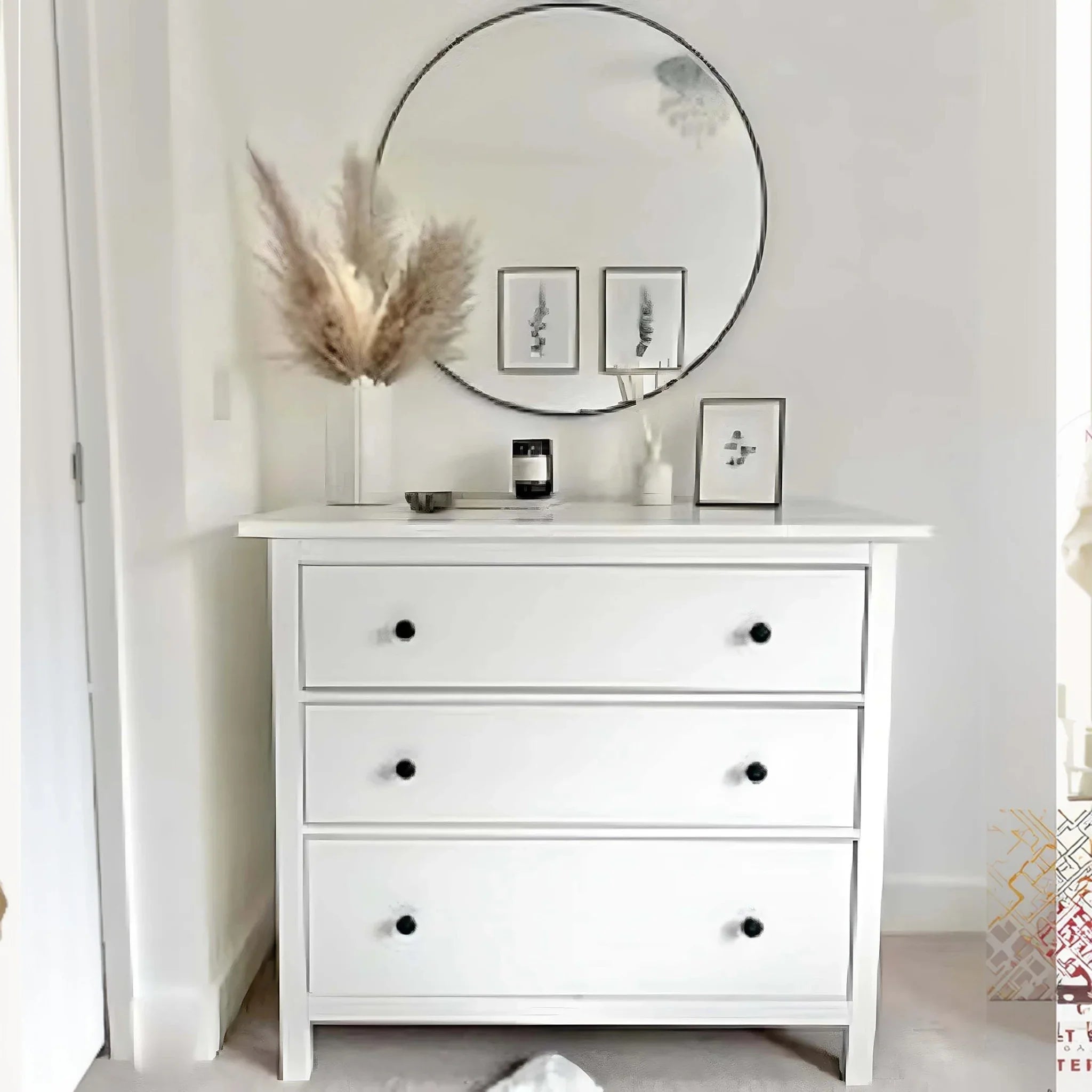 وحدة أدراج خشب ام دي اف، 80*40*80 سم