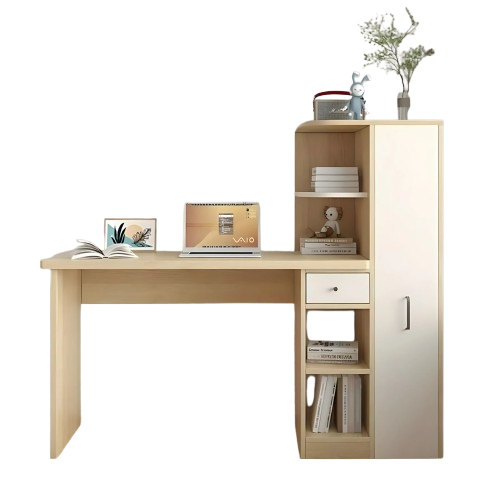 مكتب خشب ام دي اف، 140*40*140 سم