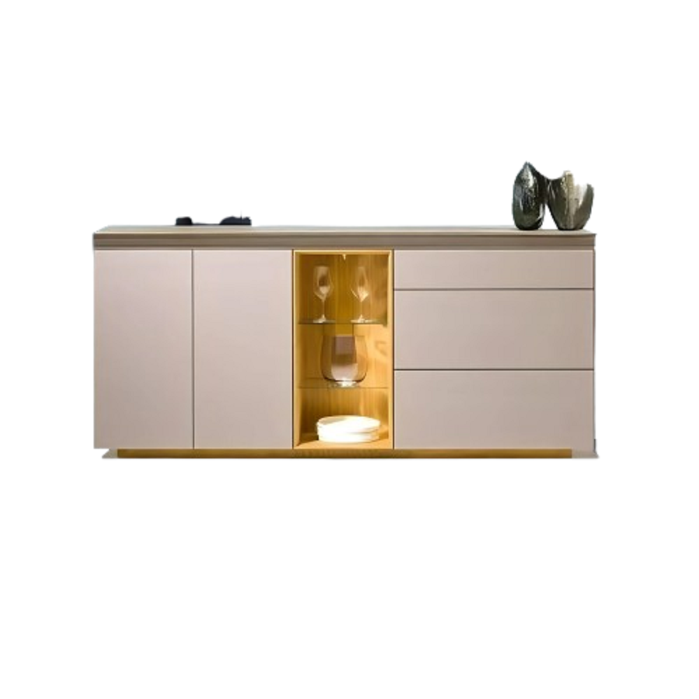 بوفيه خشب ام دي اف، 160*40*80 سم