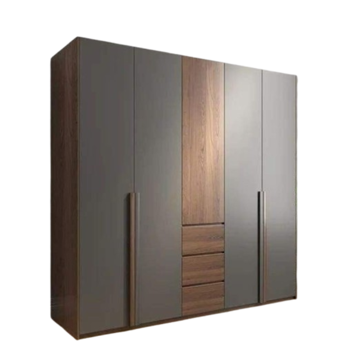 دولاب خشب ام دي اف، 200*40*200 سم