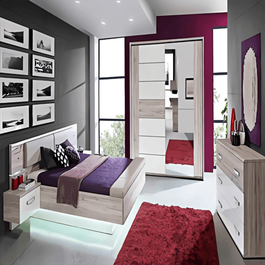 غرفة نوم بتصميم فاخر - DER29 - Homix